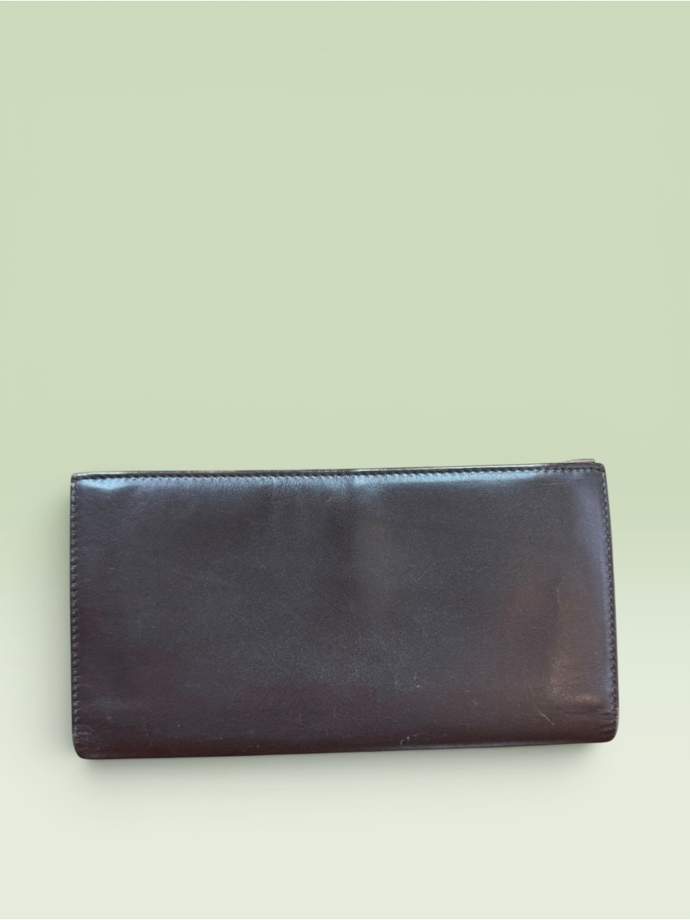Ferragamo Brown Leather Unisex Wallet Organizer - Picture 6 of 8